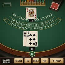 BillyBets - Blackjack Galda spēle - Reālās naudas kazino